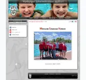 Kleine Seitenvorschau von marburgerschwimmverein.de
