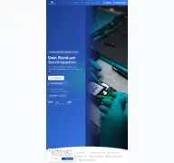 Kleine Seitenvorschau von mymobileservice.de