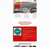 Kleine Seitenvorschau von kvaugsburg-land.brk.de