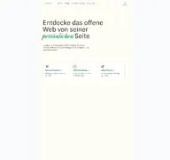 Kleine Seitenvorschau von uberblogr.de