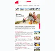 Kleine Seitenvorschau von massive-wohnbau.de