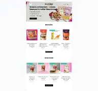 Kleine Seitenvorschau von snacknest.de