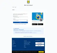 Kleine Seitenvorschau von kundenkonto.lidl-connect.de