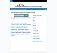 Kleine Seitenvorschau von regionale-immobilienmakler.de