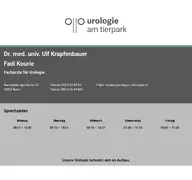 Kleine Seitenvorschau von urologie-amtierpark.de