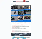 Kleine Seitenvorschau von motorradtraining24.de