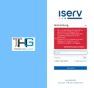 Kleine Seitenvorschau von iserv.thgaalen.de