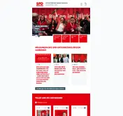 Kleine Seitenvorschau von spd-region-hannover.de