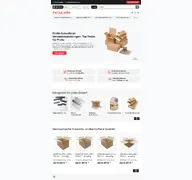 Kleine Seitenvorschau von packalarm.de