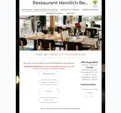 Kleine Seitenvorschau von herzlich-restaurant.de