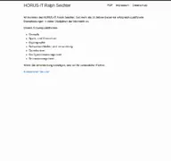 Kleine Seitenvorschau von horus-it.de