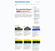 Kleine Seitenvorschau von humanistische-union.de