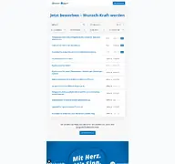Kleine Seitenvorschau von jobs.lebenshilfe-oal.de