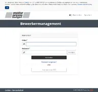 Kleine Seitenvorschau von jobs.motorpresse.de