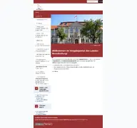 Kleine Seitenvorschau von vergabe.brandenburg.de