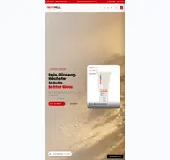 Kleine Seitenvorschau von newwell-cosmetics.de