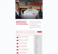 Kleine Seitenvorschau von jobs.rewe-dortmund.de