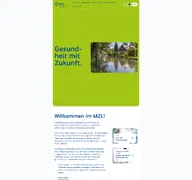 Kleine Seitenvorschau von mzl-gmbh.de