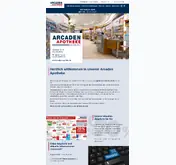 Kleine Seitenvorschau von arcaden.weber-apotheken.de