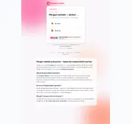 Kleine Seitenvorschau von morgenverliebt.de
