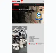 Kleine Seitenvorschau von motorlager24.de