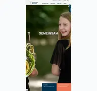 Kleine Seitenvorschau von musikrat.de