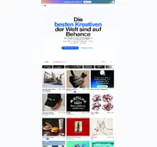 Kleine Seitenvorschau von behance.net