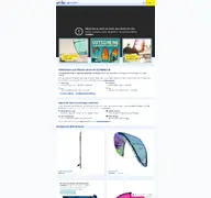 Kleine Seitenvorschau von shop.kitesurfing.at