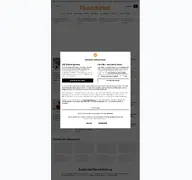 Kleine Seitenvorschau von handelsblatt.com