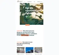 Kleine Seitenvorschau von nachhaltiges-zuhause.de