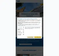 Kleine Seitenvorschau von saarland.vdk.de
