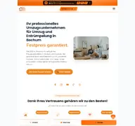Kleine Seitenvorschau von movehaus.de