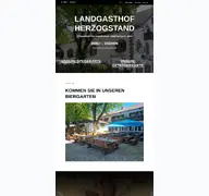 Kleine Seitenvorschau von landgasthof-herzogstand.de