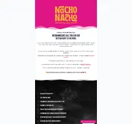 Kleine Seitenvorschau von nachonacho.de