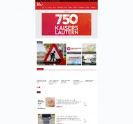 Kleine Seitenvorschau von nachrichten-kl.de