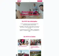 Kleine Seitenvorschau von jobs.wvv.de