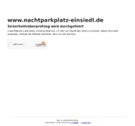 Kleine Seitenvorschau von nachtparkplatz-einsiedl.de