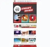 Kleine Seitenvorschau von donau3fm.de
