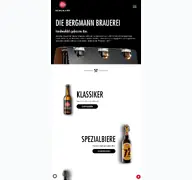 Kleine Seitenvorschau von die-bergmann-brauerei.de