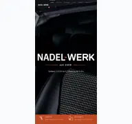 Kleine Seitenvorschau von nadel-werk.de
