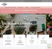 Kleine Seitenvorschau von dieblumenbringer.de