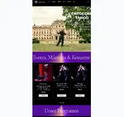 Kleine Seitenvorschau von mtango.de