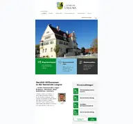 Kleine Seitenvorschau von laugna.de