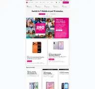 Kleine Seitenvorschau von t-mobile.com
