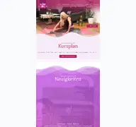 Kleine Seitenvorschau von yogamagie.de