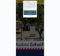 Kleine Seitenvorschau von ausbau-zukunft-essen.ruhrbahn.de