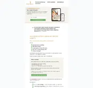Kleine Seitenvorschau von ausgewogener.de