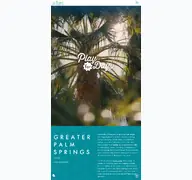 Kleine Seitenvorschau von visitgreaterpalmsprings.com
