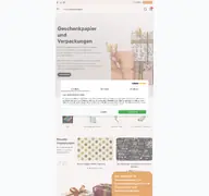 Kleine Seitenvorschau von mtgeschenkpapier.de