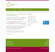 Kleine Seitenvorschau von die-frauenaerztin.de